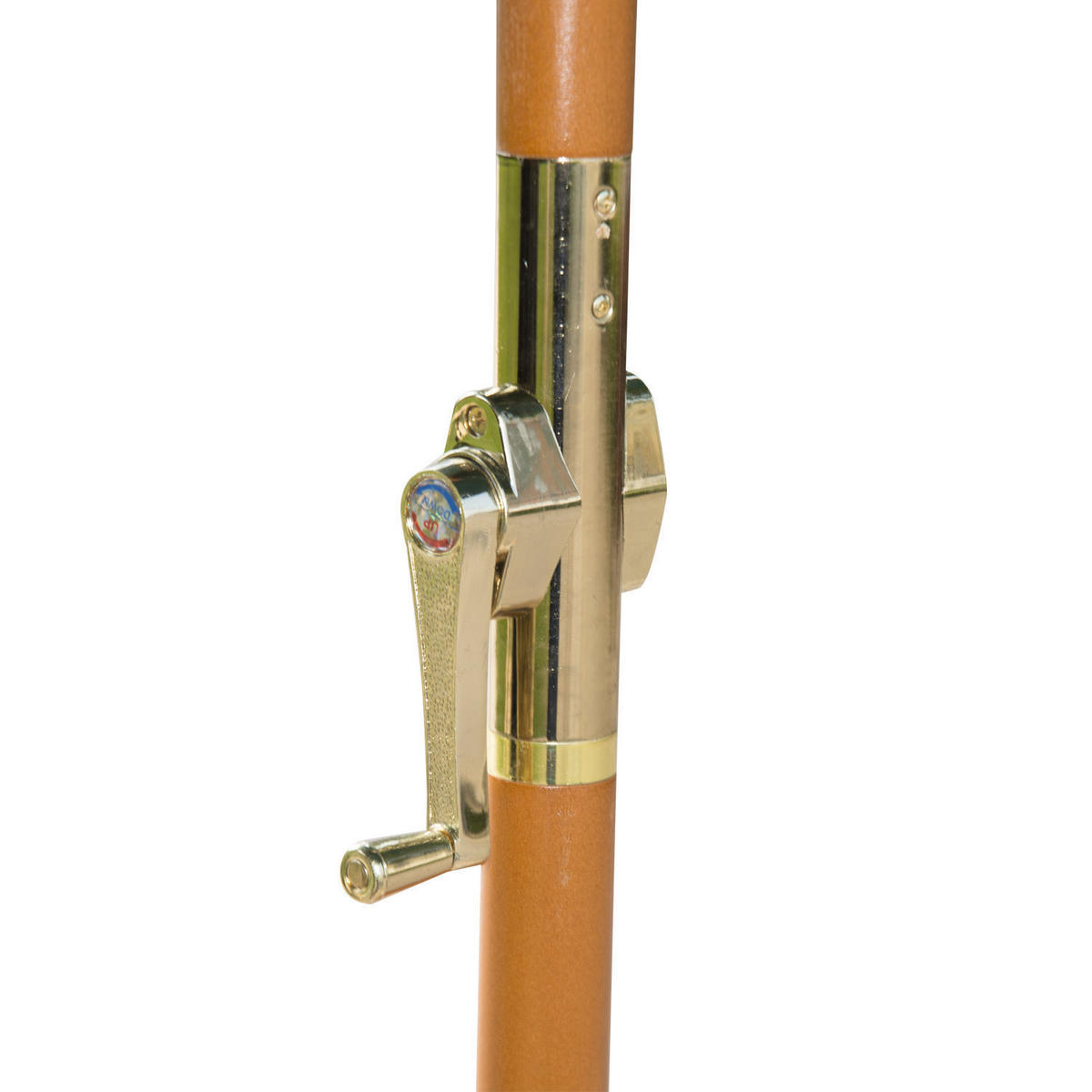 SONNENSCHIRM, Bambus, Dunkelgrün - Dunkelgrün, Kunststoff (270/270cm) - Outsunny