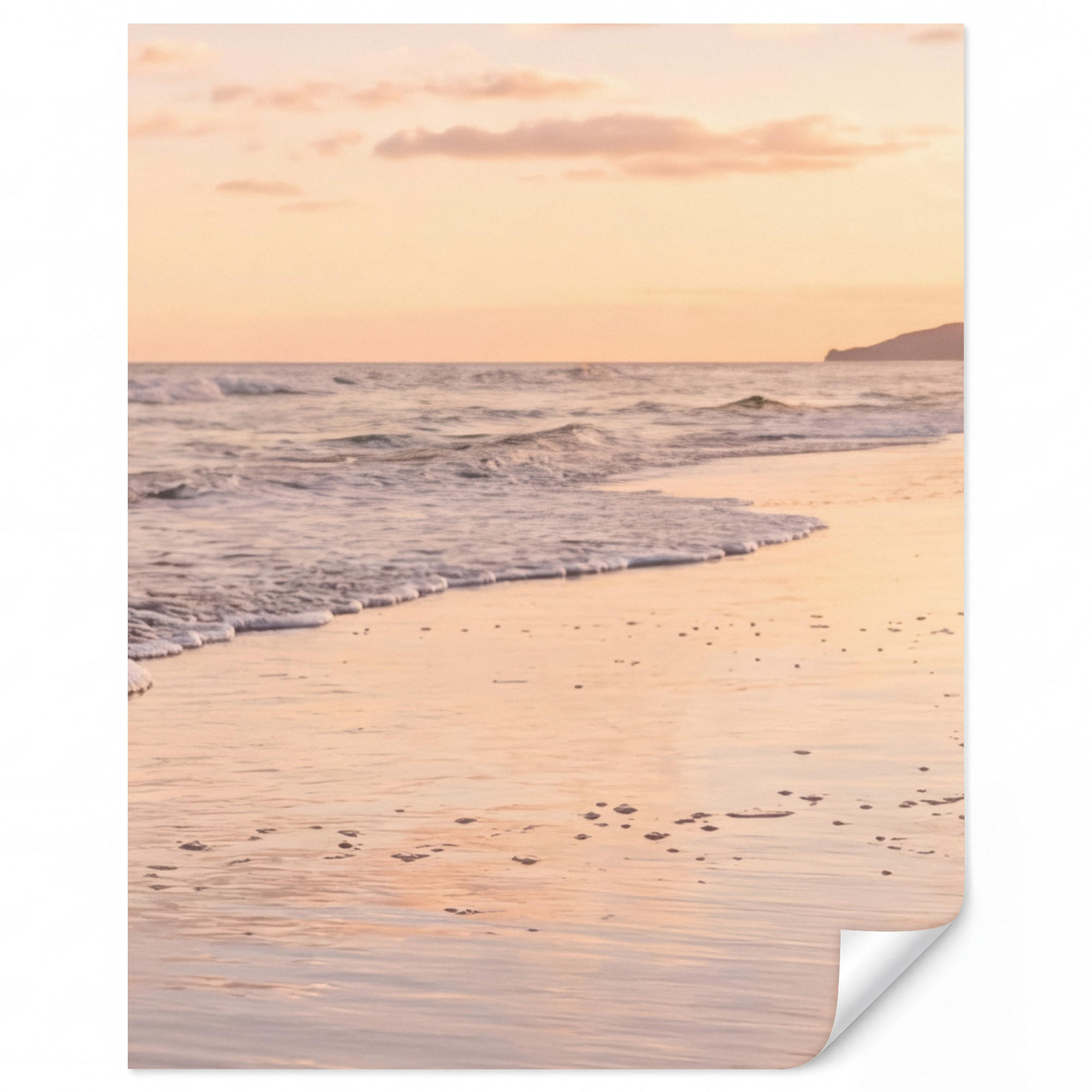 OnlyWow Tapete Hellrosa 160x200 cm