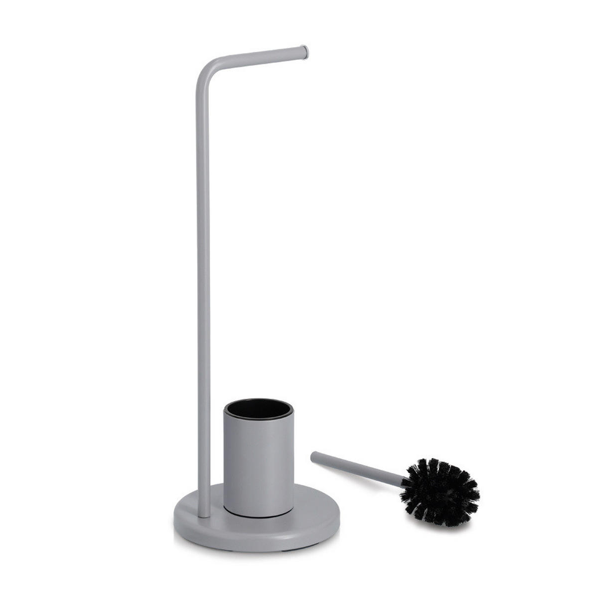 TOILETTENPAPIERHALTER Vetro 63 cm - Grau, Metall (22/63/22cm) - ZELLER
