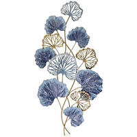 WANDDEKO-OBJEKT aus Metall, 63x120x7cm - Multicolor, Metall (62.9/7/120cm) - Wanderlust