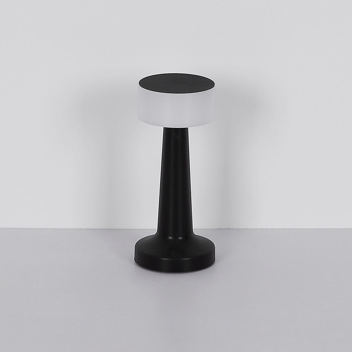 LED TISCHLEUCHTE ANGELIKA Schwarz 2er Set - Schwarz, Kunststoff (9.5/9.5/21.5cm) - Globo Lighting