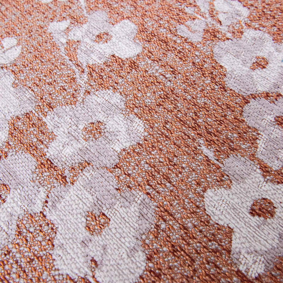 TEPPICH Copper Pink Sakura 140/140 cm - Rosa, Textil (140/140cm) - Louis De Poortere