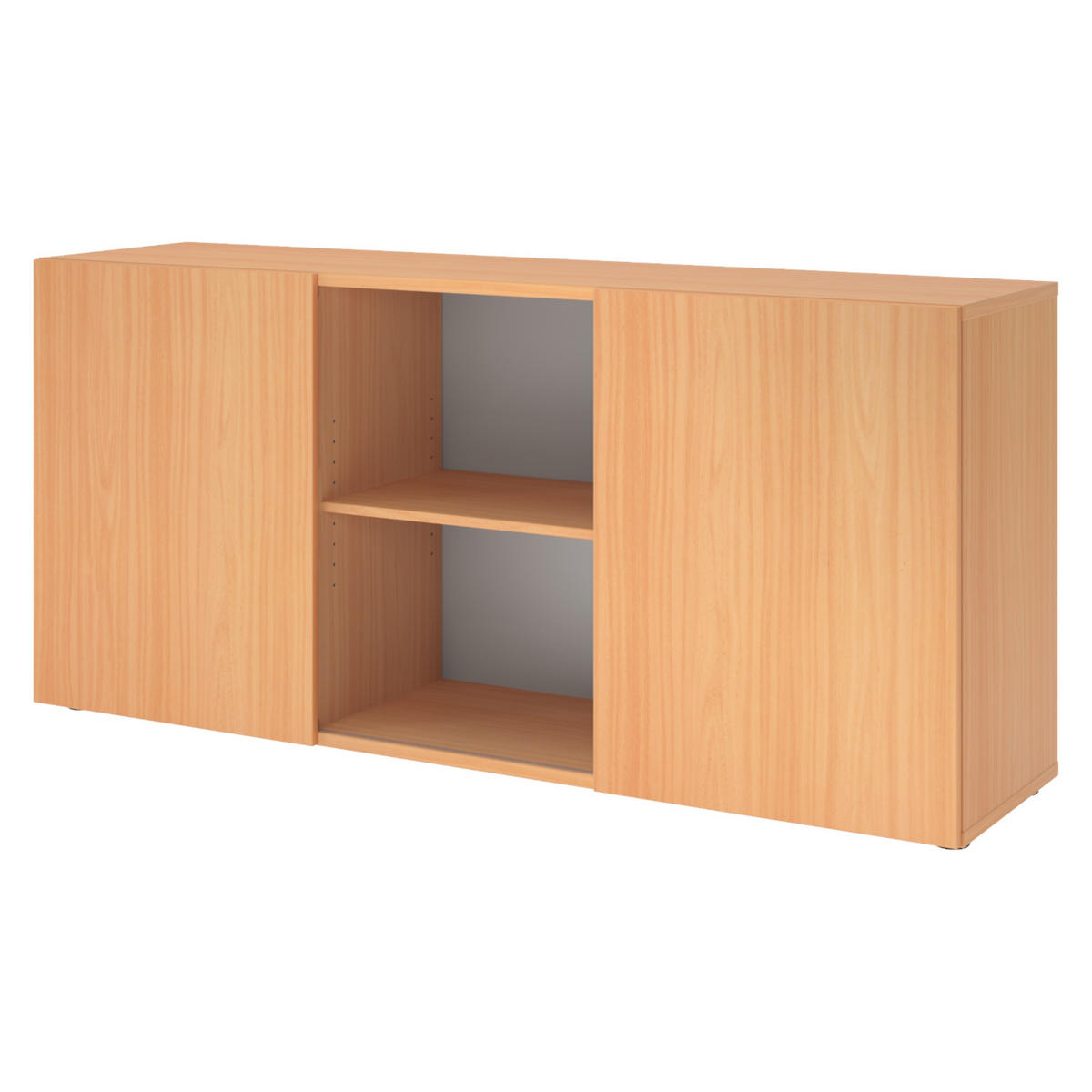 SIDEBOARD mit Schwebetür 42/160/74,8 cm in Buchefarben - Buchefarben, Holzwerkstoff (160/74.8/42cm) - bümö