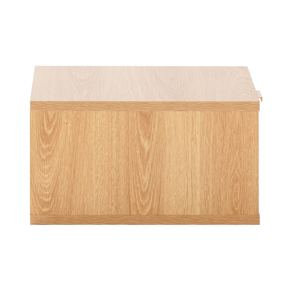 NACHTTISCH schwebende – Set aus 2 schewebende Nachttischen Lluvia Eichenfarbe - Honigeiche, Holzwerkstoff (40/19/35cm) - VS Venta-stock