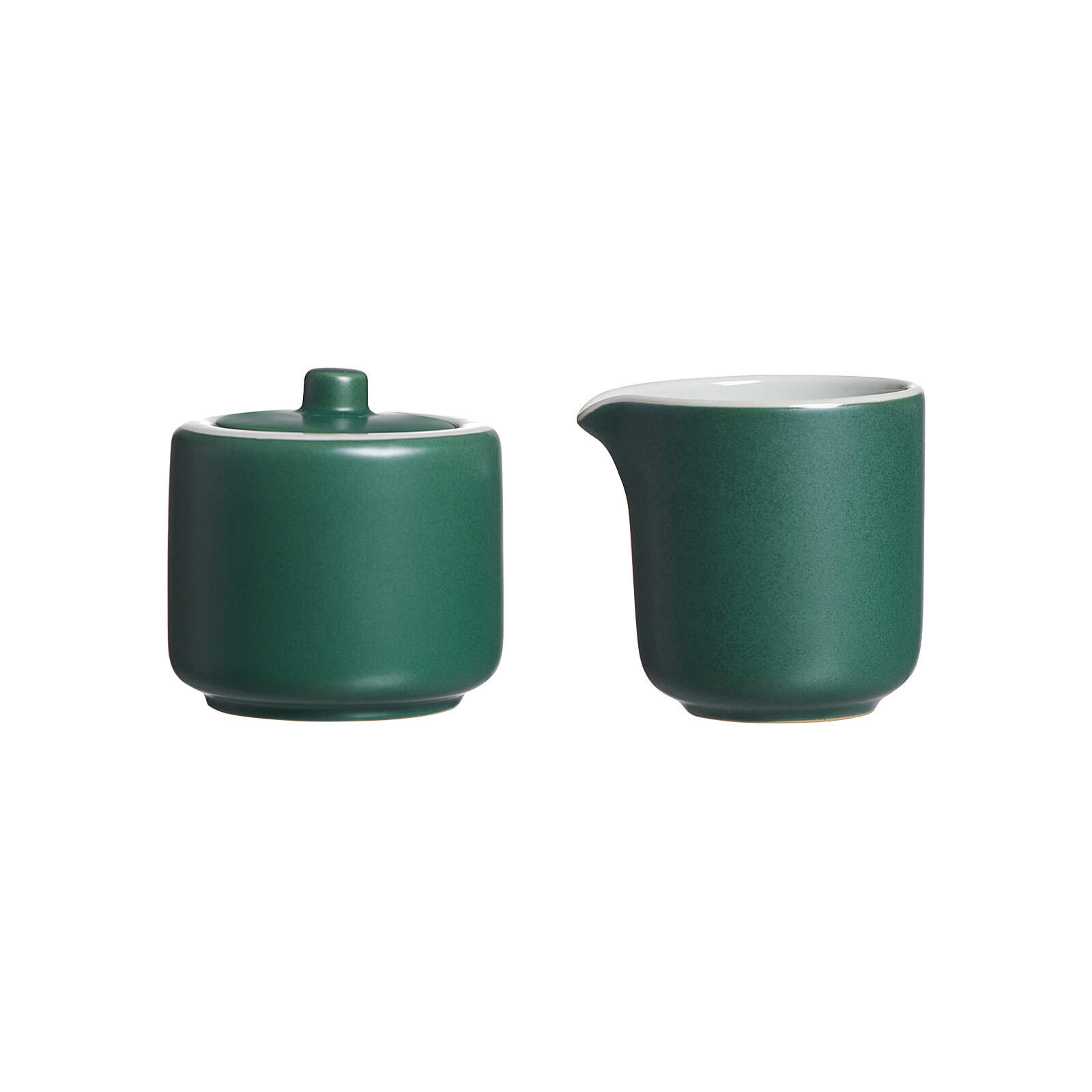 MILCH- UND ZUCKERSET Jasper grün 2er Set - Grün, Keramik (1/1cm) - Ritzenhoff Breker