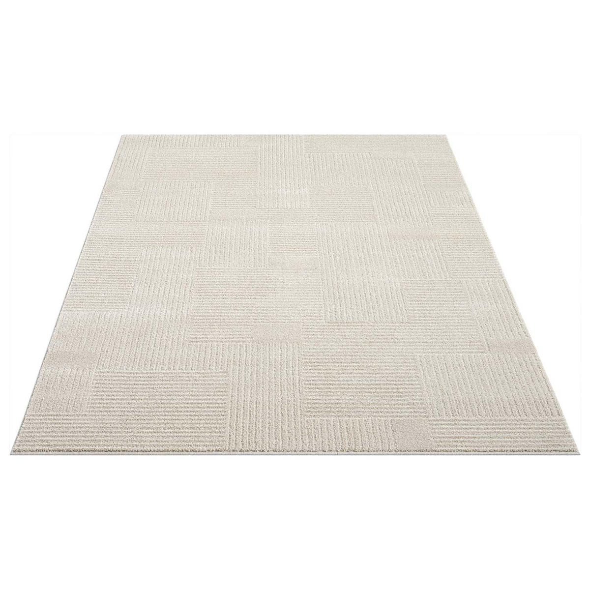 KURZFLOR-TEPPICH Flair 177 Beige 200x290 cm - Beige, Textil (200/290cm) - carpet city