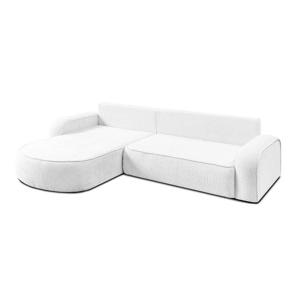 Thumbnail - Lookway Eckcouch, Weiß, Textil, 275x178 cm, Wohnzimmer, Sofas & Couches, Wohnlandschaften, Ecksofas