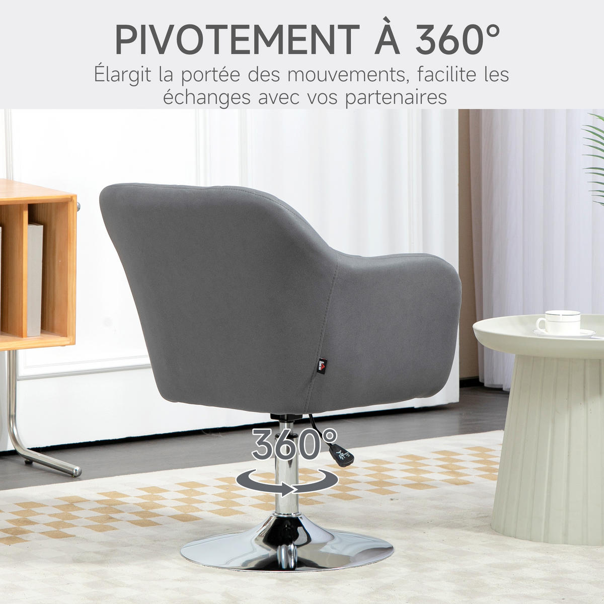 BARHOCKER DE-13285 höhenverstellbar Dunkelgrau - Dunkelgrau, Metall (60/91/60cm) - ComfortXL