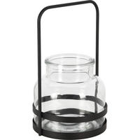 TEELICHTHALTER Metall - Transparent, Glas (22.5cm) - Home Styling Collection