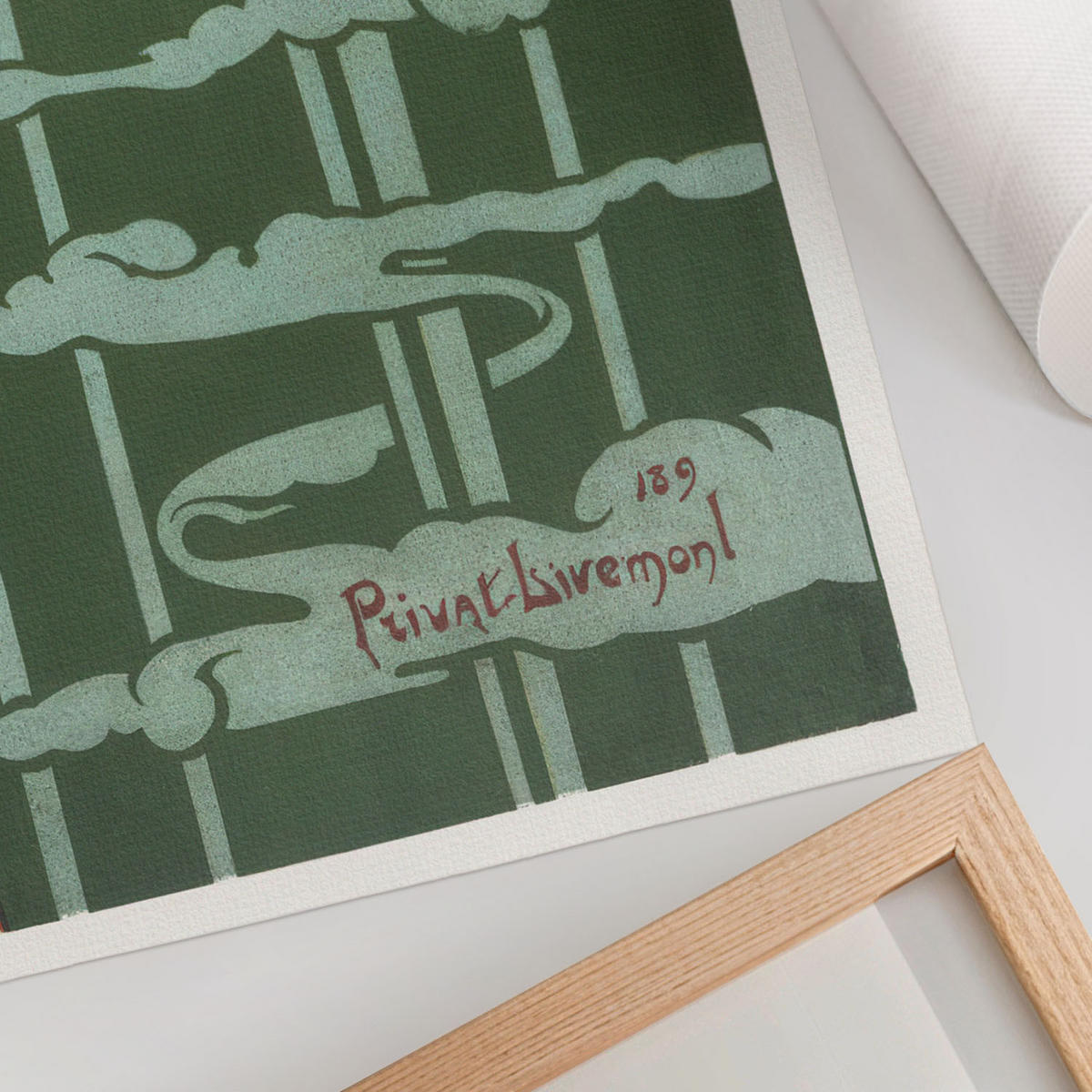 POSTER - 59x84 cm - Privat Livemont - Absinth Robette - Grün, Textil (59/84/0.1cm) - TULUP