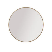RUNDER WANDSPIEGEL Olivia 100 cm, eiche sonoma - Sonoma Eiche, Metall (100/100/100cm) - Margaret Hadas24