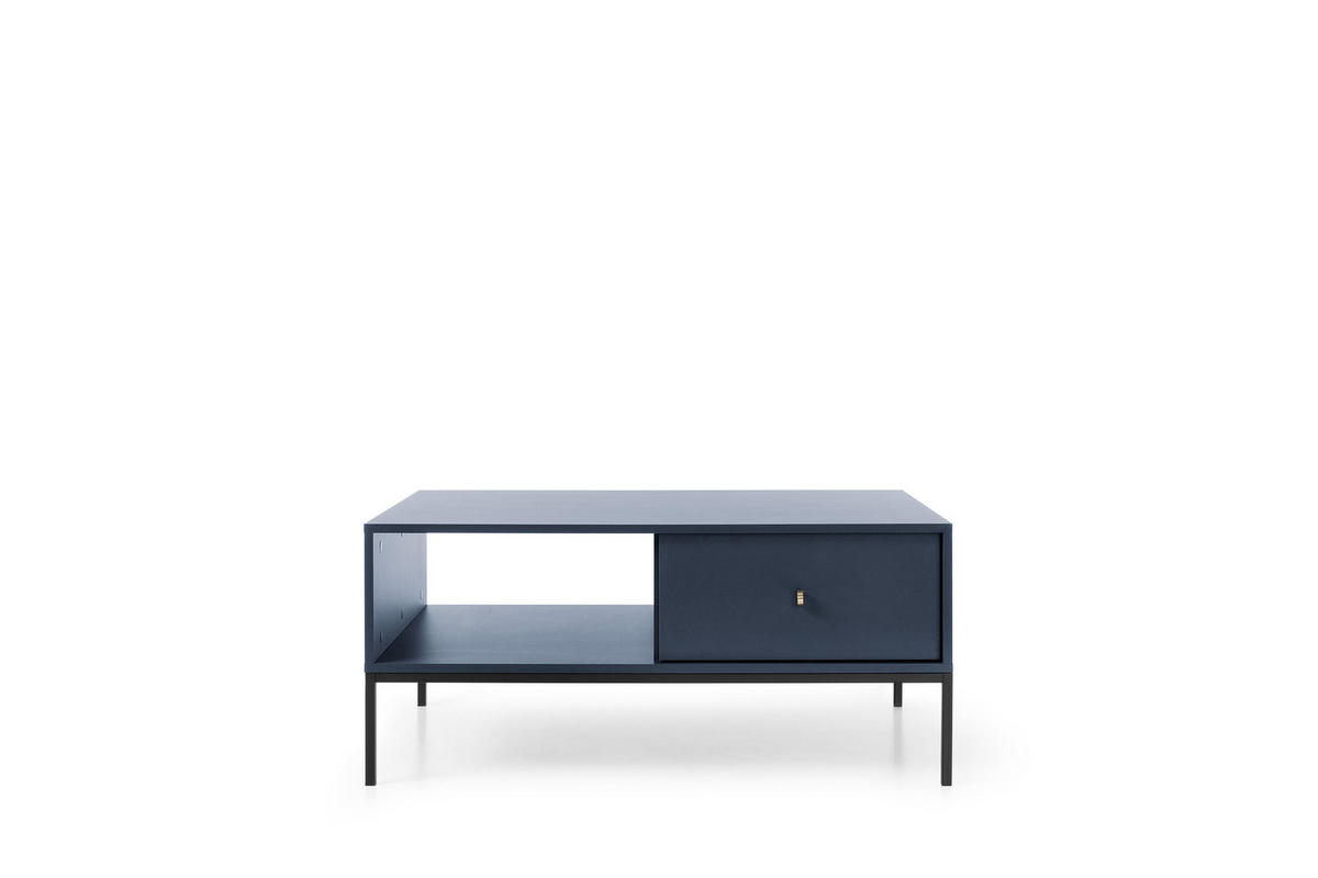 COUCHTISCH BLAU - Blau, Holzwerkstoff (68/103/46cm) - FURNLUX