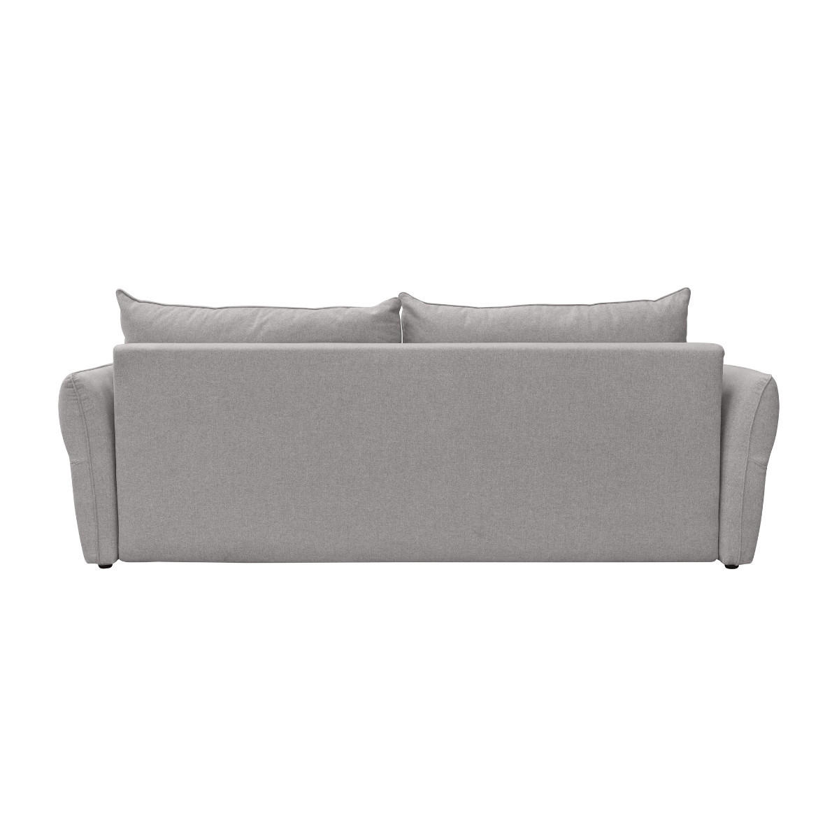 SCHLAFSOFA 3-sitzer aus stoff - lagos 238/96/90 cm - Grau, Textil (96/90/238cm) - Calicosy