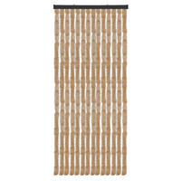 FLAUSCHVORHANG (56x185 cm) Türvorhang in "Beige" - Beige, Kunststoff (56/2/185cm) - Arsvita
