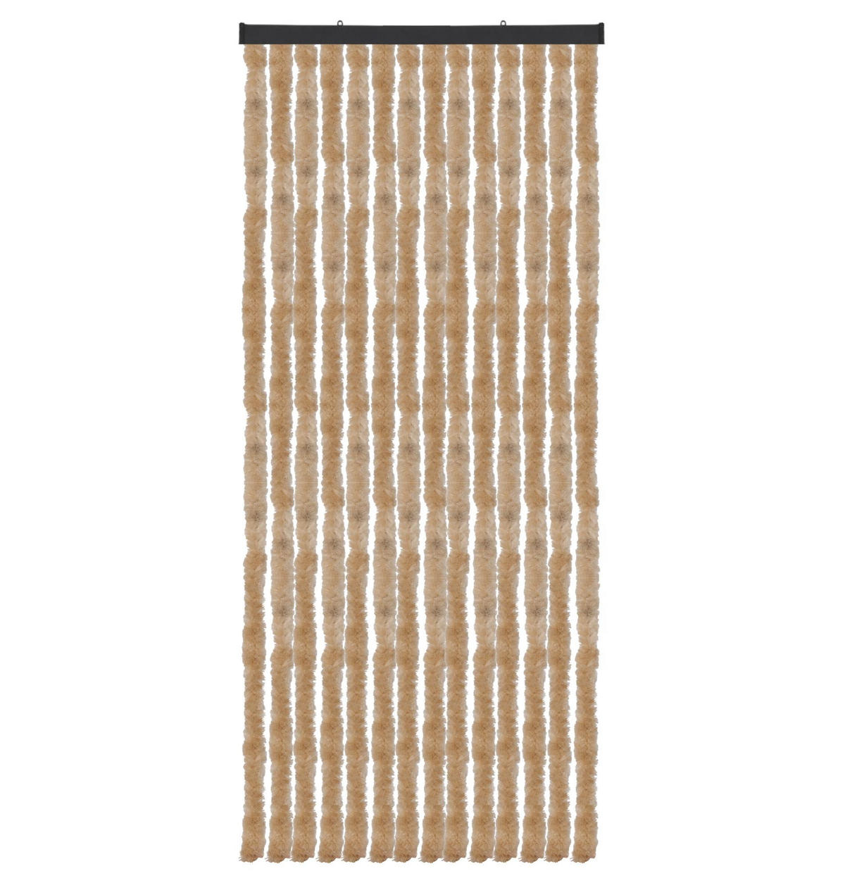 FLAUSCHVORHANG (56x185 cm) Türvorhang in "Beige" - Beige, Kunststoff (56/2/185cm) - Arsvita