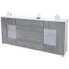 SIDEBOARD Grömitz Avola-Anthrazit - Anthrazit, Holzwerkstoff (166.5/75.5/35cm) - Vladon