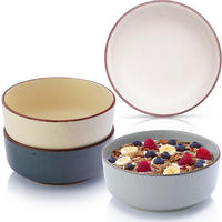 SCHALEN BOMBAY MOONLIGHT - 4 teilig aus Steingut - Multicolor/Creme, Stein (16.5/16.5/6.5cm) - Sänger