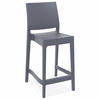 BARHOCKER grau 40.5x96.5x51cm - Grau, Kunststoff (40.5/96.5/51cm) - AlterEgo