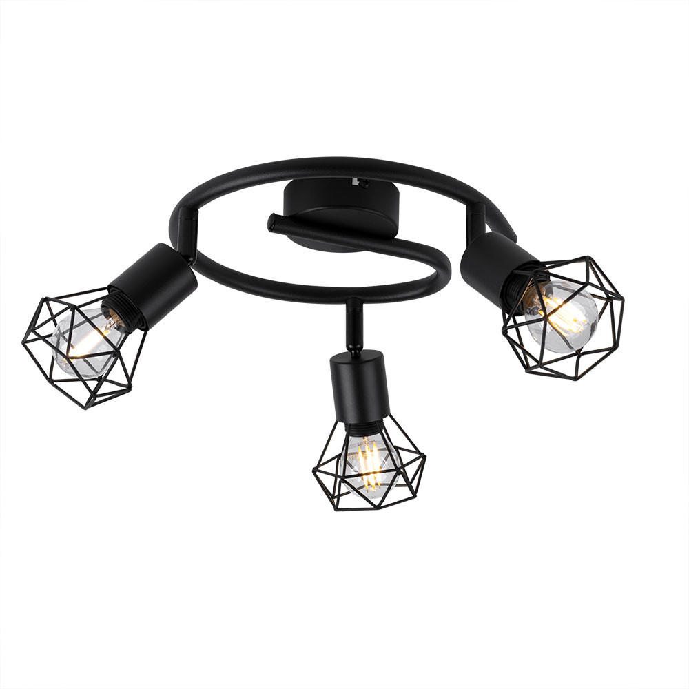 XXXLutz Led Schwarz 23x18x23 cm