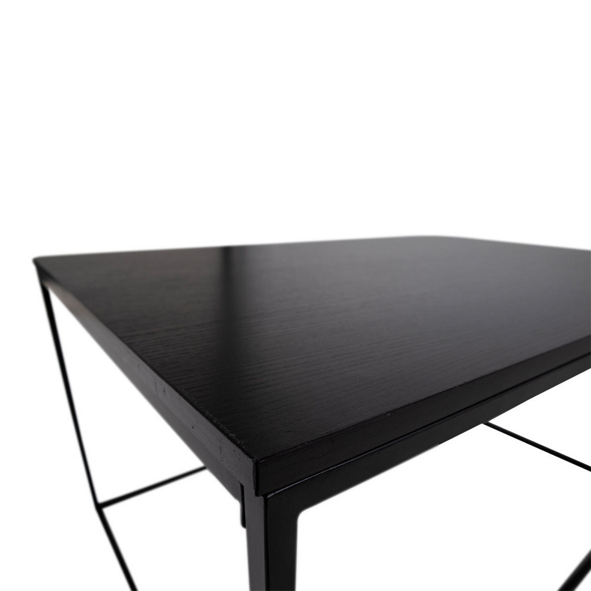 COUCHTISCH Schwarz - Schwarz, Holzwerkstoff (60/90/45cm) - ebuy24