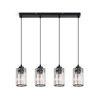 HÄNGELEUCHTE Marshall 58/5/140 cm - Schwarz, Metall (5/58/140cm) - Nettlife