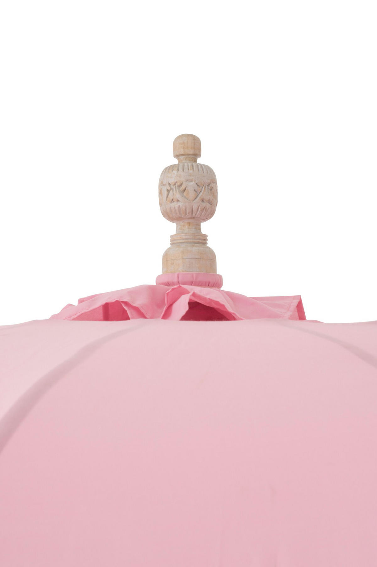 SONNENSCHIRM BOBBI Rosa - Pink, Holz (200/200cm) - J-Line