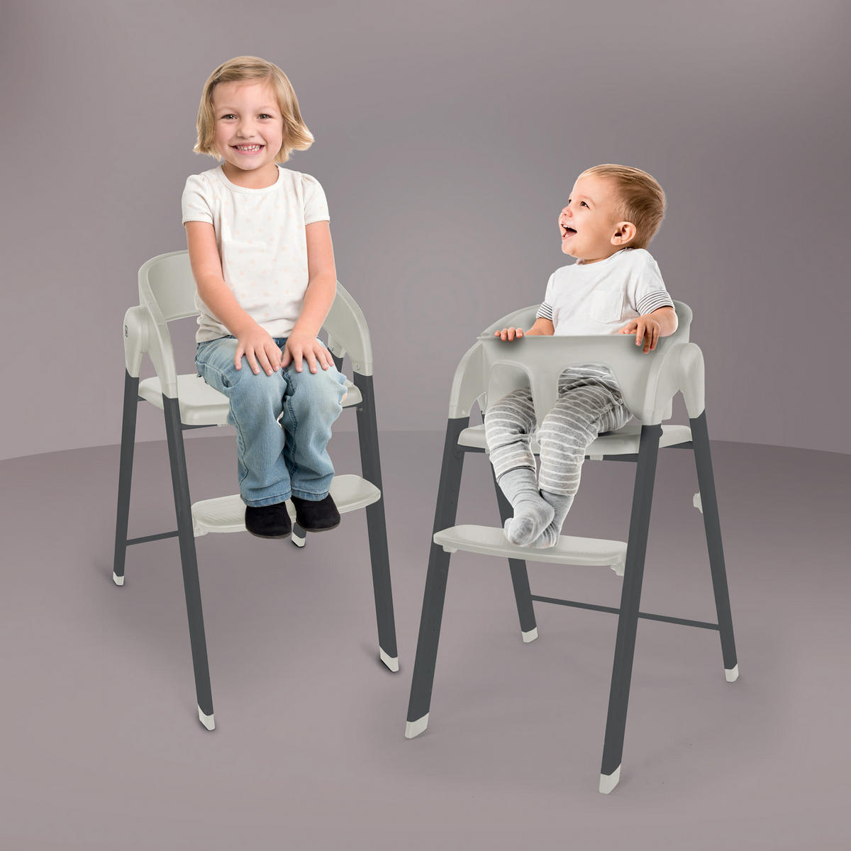 HOCHSTUHL Levels - Grau, Metall (44/88/63cm) - BabyGo