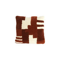 DEKOKISSEN Sylina Braun 45/45/10 cm - Braun, Textil (45/45cm) - Light & Living