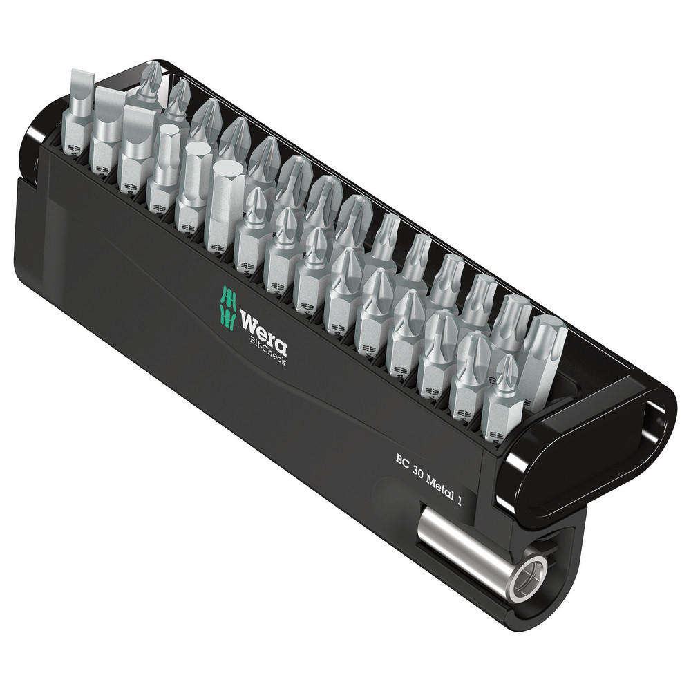 BIT-CHECK 30 Metal 1, 30-teilig - Multicolor, Kunststoff (135/60/20cm) - Wera