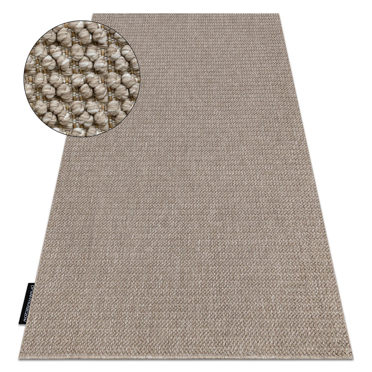 TEPPICH Casablanca LOOP 100/200 cm - Braun, Textil (100/200cm) - rugsX