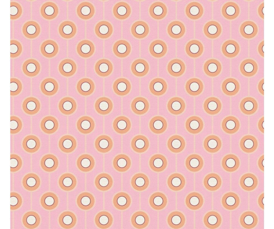 VLIESTAPETE Rosa 53/850 cm - Pink, Textil (53/1cm) - KUNSTLOFT