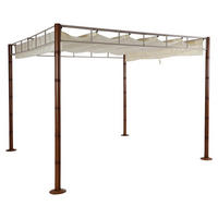 PERGOLA 220x300x300cm Creme-Weiß - Creme, Metall (300/220/300cm) - BERLINLODGE