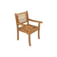 GARTENSTUHL CORUNA - Beige, Holz (68/92/58cm) - SAM