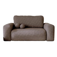 SOFA Violett Braun ILO Mit Schlaffunktion Und Bettkasten - Flieder, Textil (190/94/110cm) - Sepro Meble