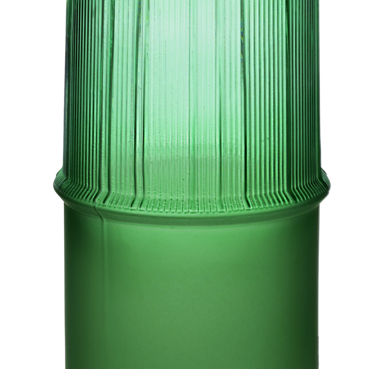 VASE Serenite Grün 11/11/22 cm Glas - Grün, Glas (22cm) - Mondex