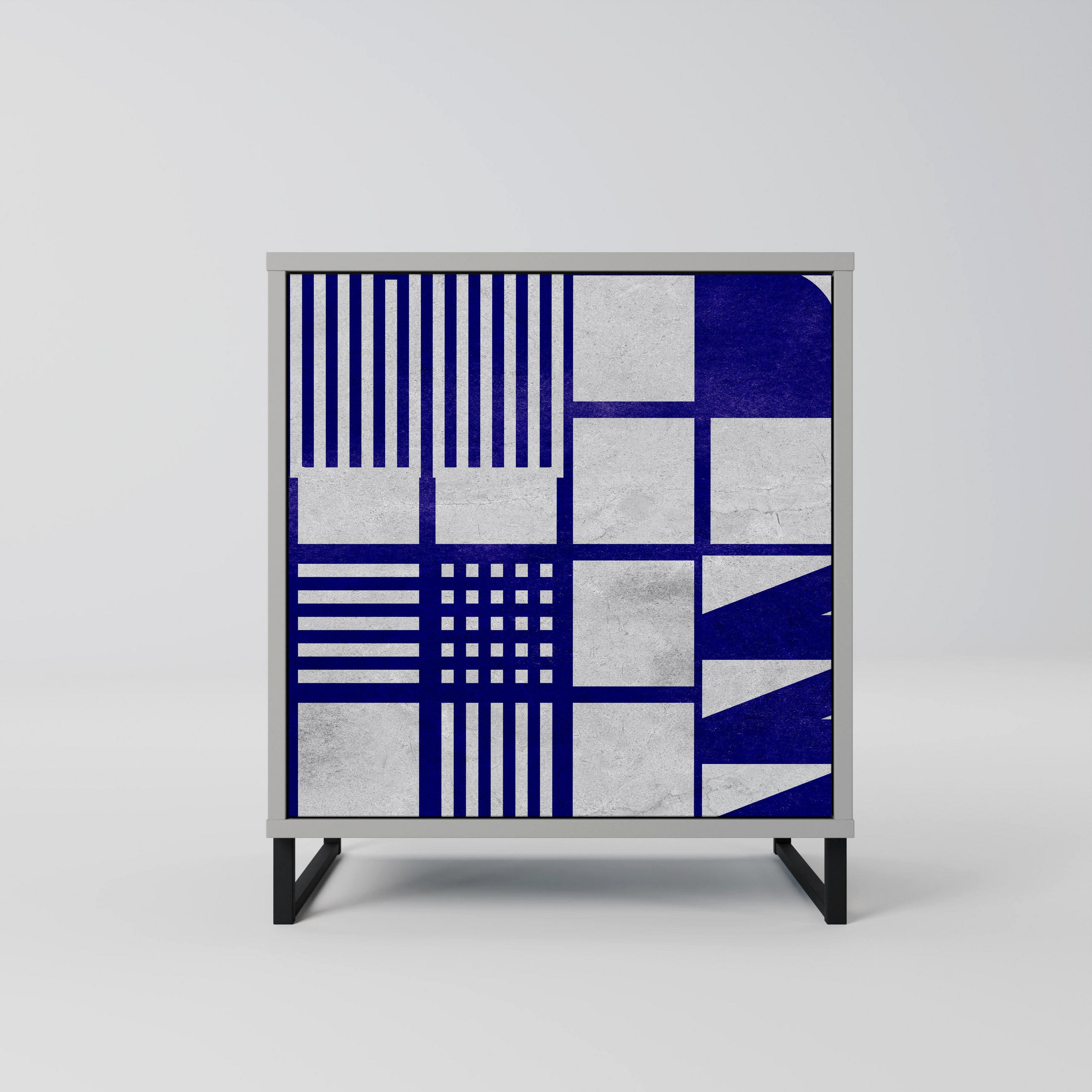 SpaceRebels Sideboard Grau 57.5x67.5x42 cm