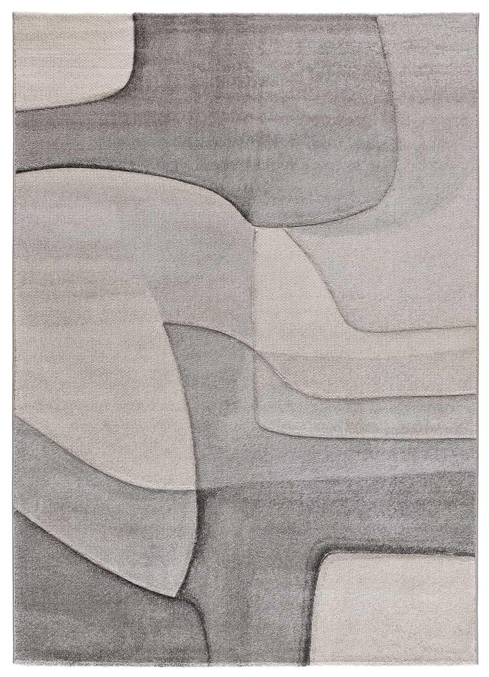 WEBTEPPICH Grau Medel 140/200 cm - Grau, Naturmaterialien/Textil (140/200cm) - Atticgo