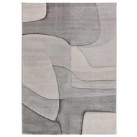 WEBTEPPICH Grau Medel 140/200 cm - Grau, Naturmaterialien/Textil (140/200cm) - Atticgo