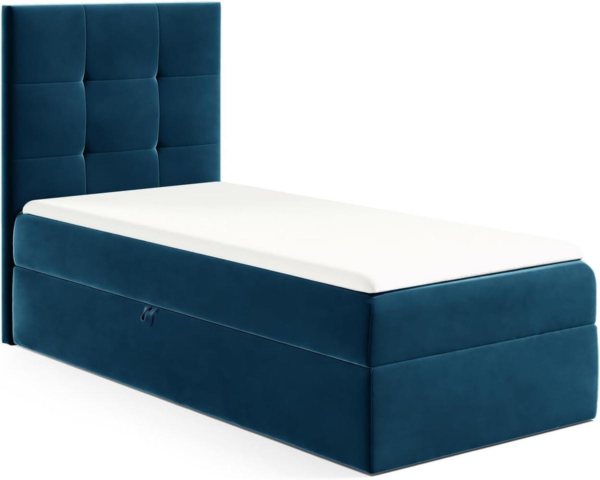 KINDERBETT MINO 2 - Dunkelblau, Holzwerkstoff (104/208cm) - Meblini