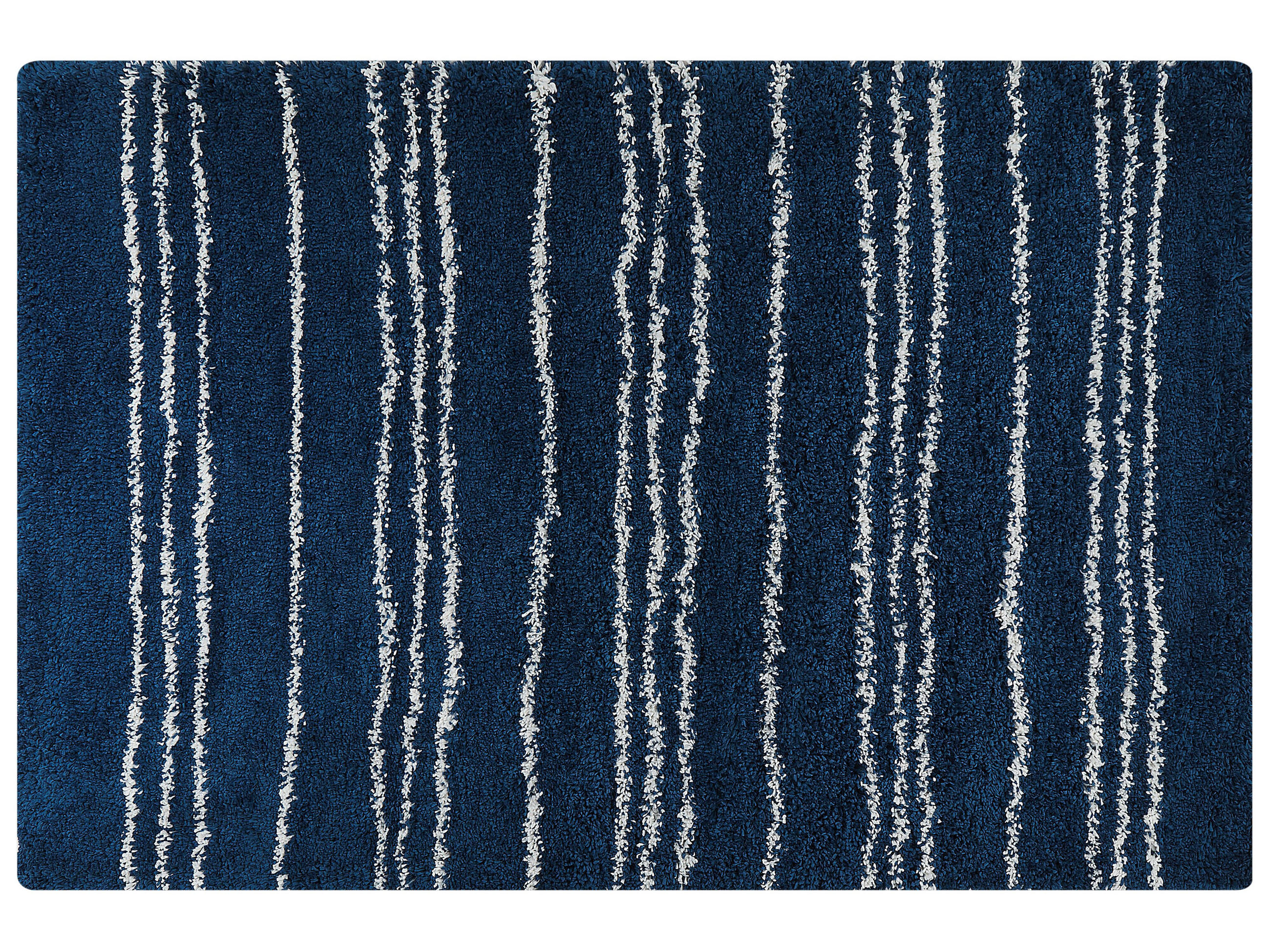 SHAGGY-TEPPICH Tashir 300/200 cm - Blau, Kunststoff (200/300cm) - Beliani