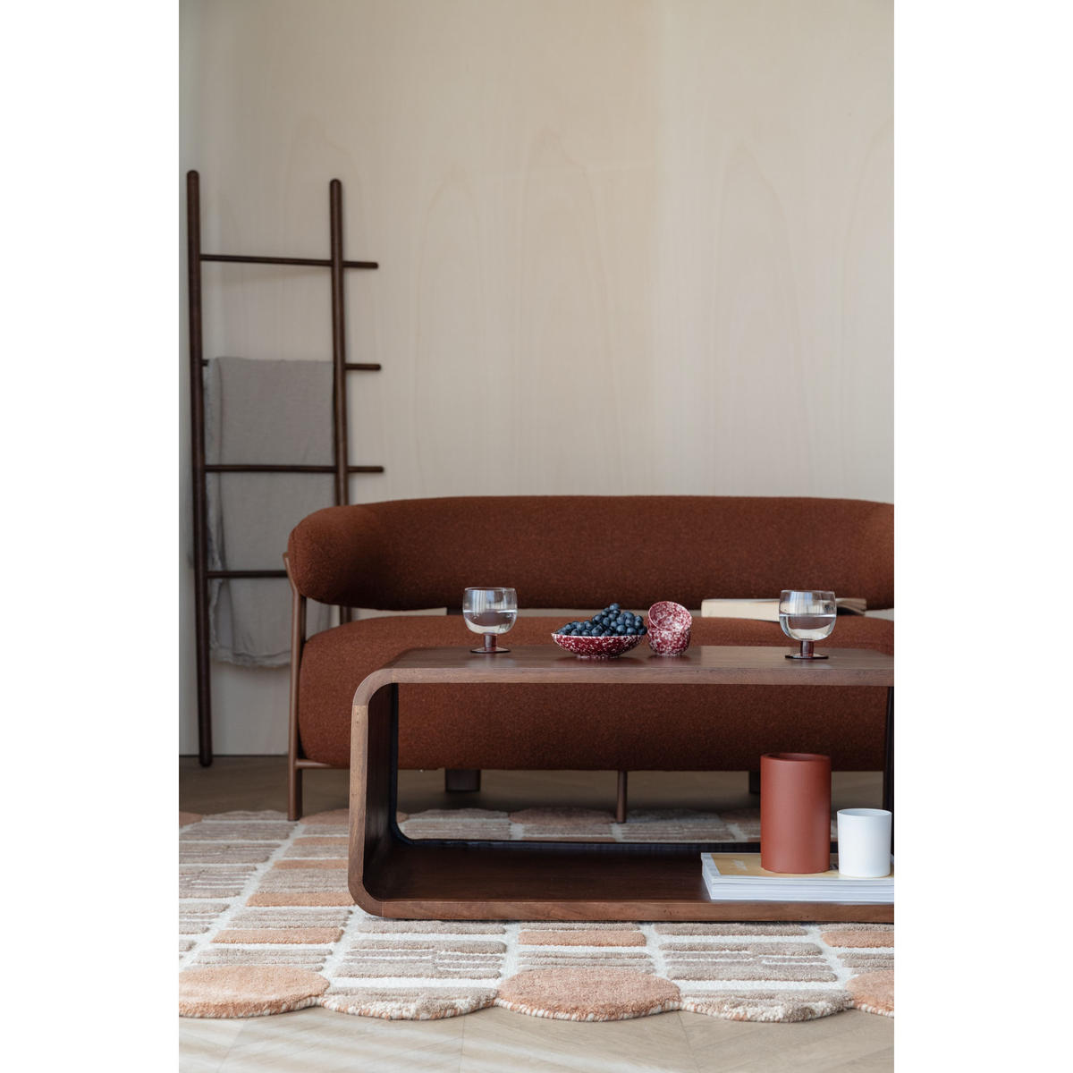 COUCHTISCH Tycho Braun - Braun, Holz (90/35/35cm) - Housecraft Living