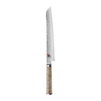 BROTMESSER Silber 37/4/37 cm 343762310 - Silberfarben, Metall (37cm) - Miyabi 