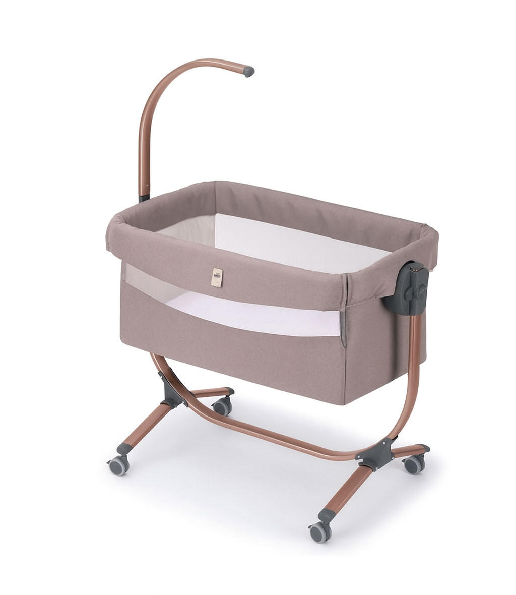 BABY-BEISTELLBETT höhenverstellbar Cullami - Rosa, Kunststoff/Textil - Cam il Mondo del Bambino S.p.A.