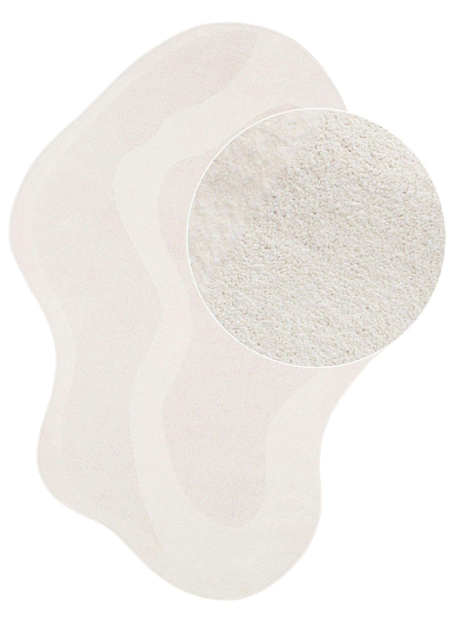 TEPPICH TERRA Creme 200/300 cm - Creme, Textil (200/300cm) - Tapiso