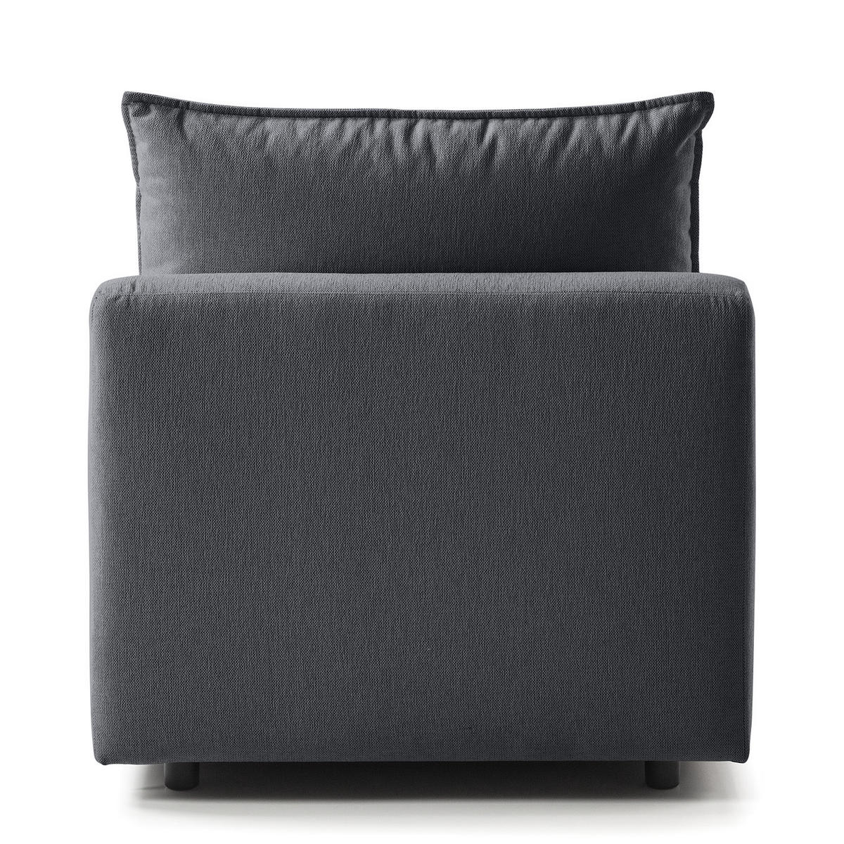MODULSESSEL - Grau, Holz/Textil (80/82/99cm) - home24