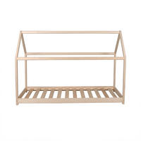 HAUSBETT PANDA mit Matratze / Kinderbett 90x190 - Naturfarben - Naturfarben, Holz (90/190cm) - Weber Industries