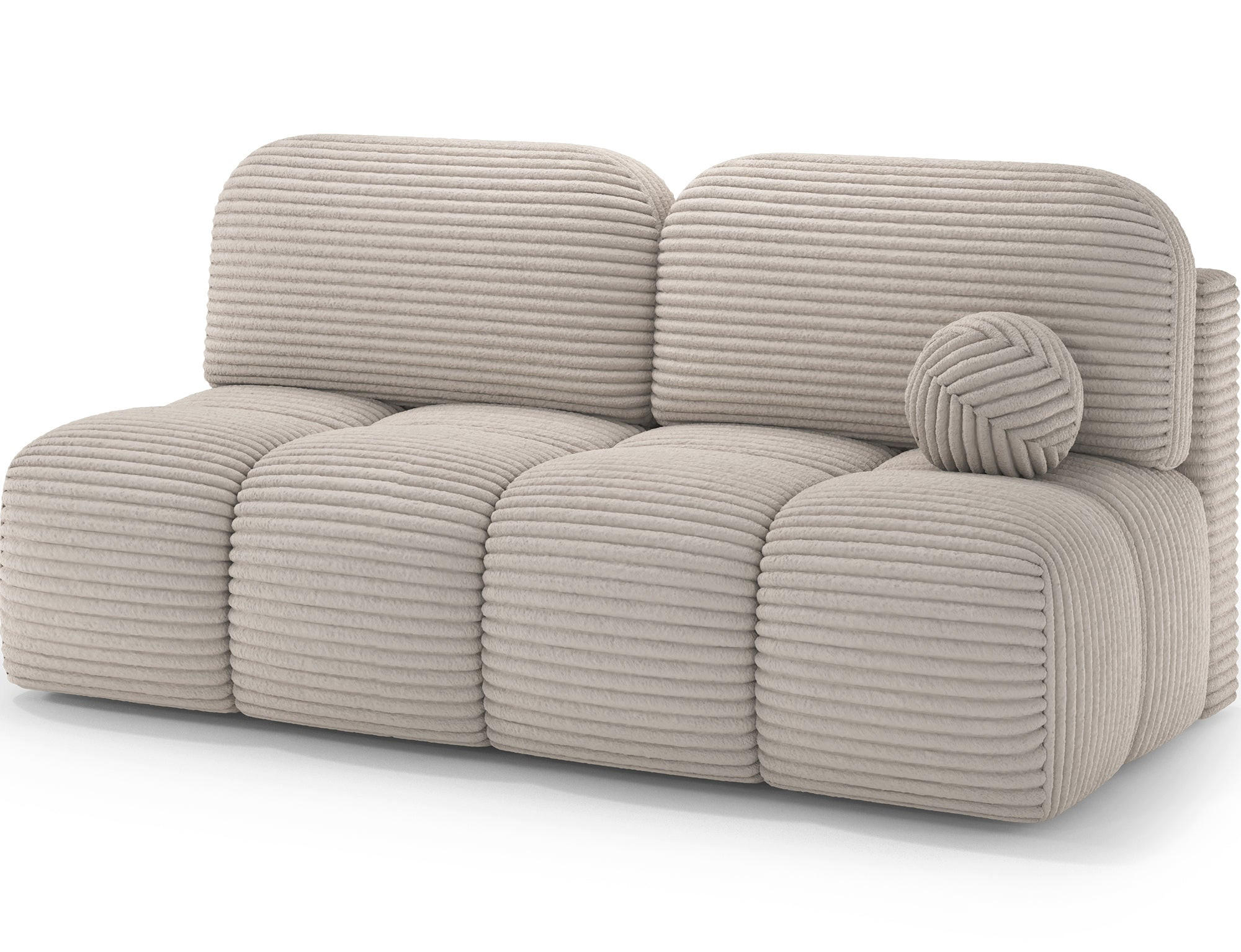 SCHLAFSOFA Nuwia mit Schlaffunktion und Bettkasten – Modernes Designsofa mit Schlafauszug und dekorativer Steppung - Weiß, Kunststoff (200/102/100cm) - Wohnideebilder
