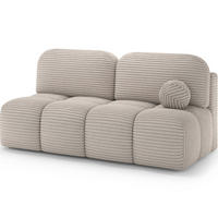 SCHLAFSOFA Nuwia mit Schlaffunktion und Bettkasten – Modernes Designsofa mit Schlafauszug und dekorativer Steppung - Weiß, Kunststoff (200/102/100cm) - Wohnideebilder