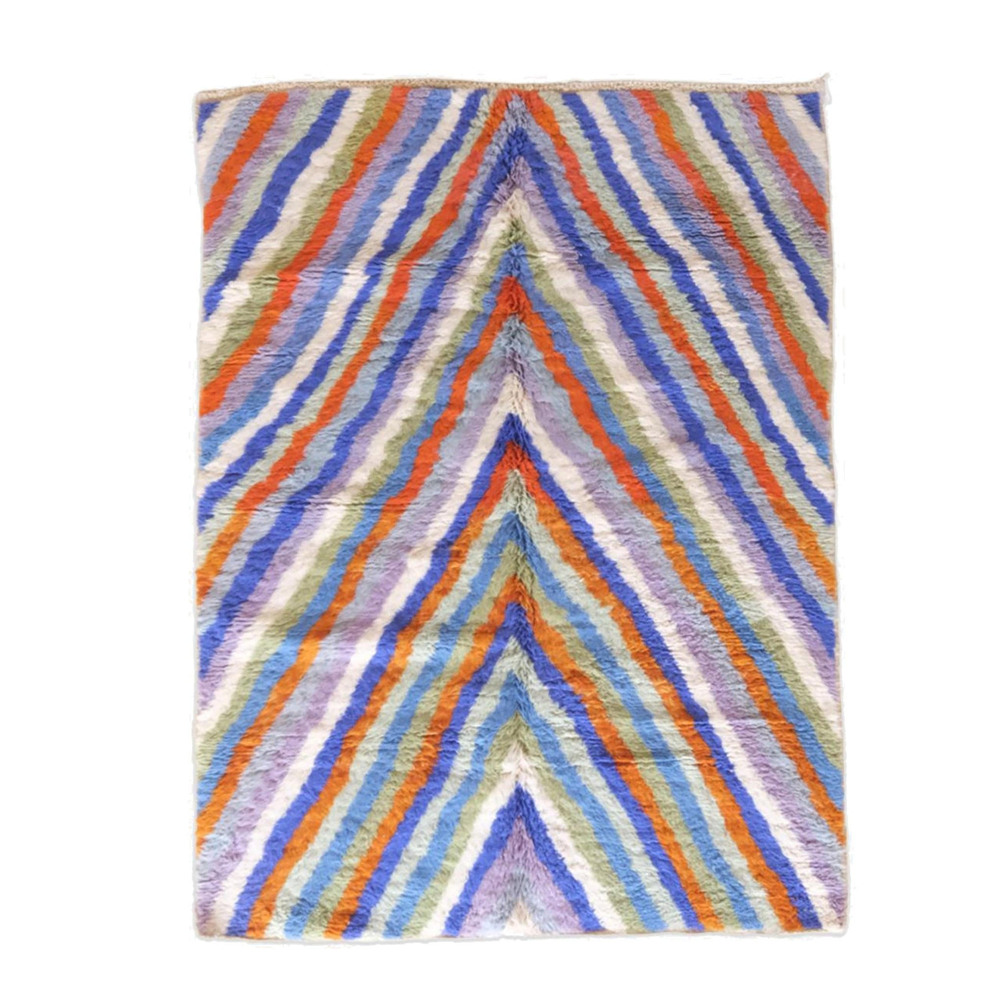 BERBERTEPPICH marokkanisch modern und bunt 200x 300 cm - Multicolor, Naturmaterialien (200/300cm) - AFK Living