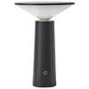 LED-TISCHLEUCHTE Schwarz Levira - Schwarz, Metall (14/14/19cm) - Beliani